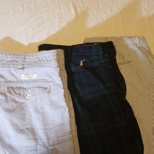 3 pair of a Polo Shorts